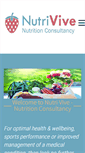 Mobile Screenshot of nutrivive.ie